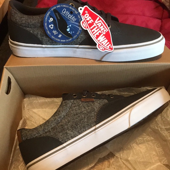 vans winston dx men's skate shoes black grey